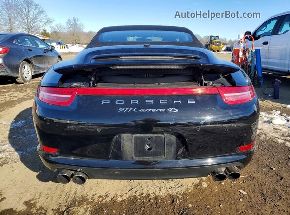 WP0CB2A99GS154592 2016 PORSCHE 911 Black Widok z tyłu