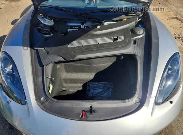 WP0CD2A85SK230125 2025 PORSCHE BOXSTER Серебряный Вид задней части салона