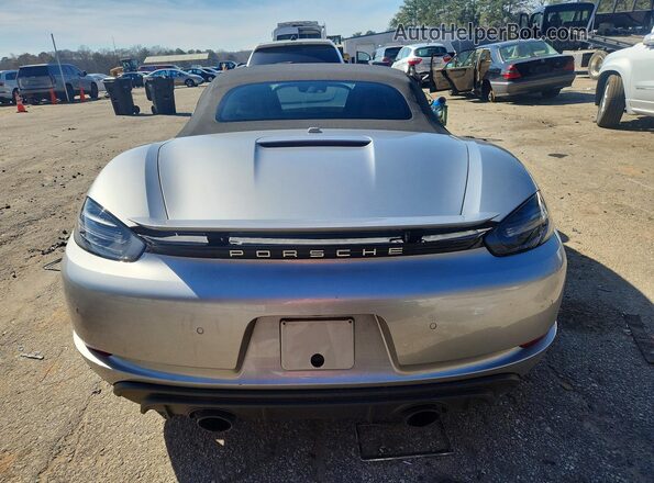 WP0CD2A85SK230125 2025 PORSCHE BOXSTER Серебряный Вид сзади