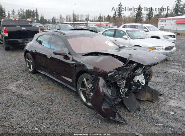 WP0CD2Y11PSA90299 2023 PORSCHE TAYCAN Brown Front right