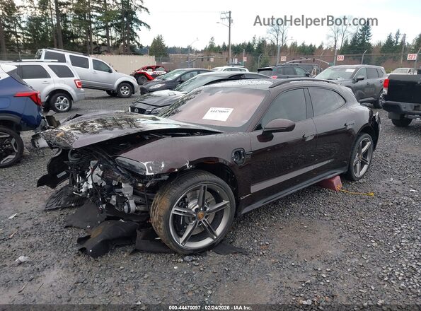 WP0CD2Y11PSA90299 2023 PORSCHE TAYCAN Brown Front left