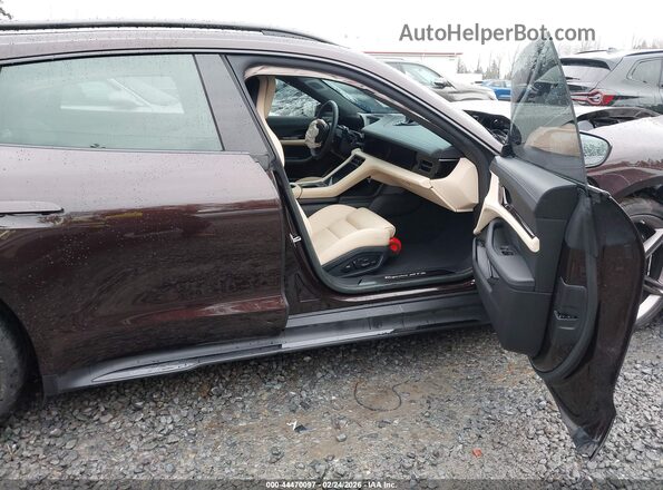 WP0CD2Y11PSA90299 2023 PORSCHE TAYCAN Brown Front interior view