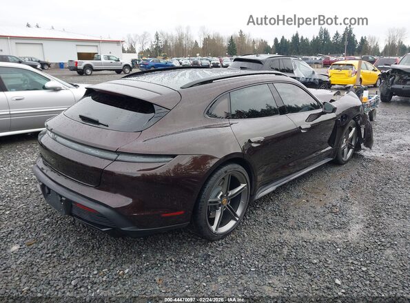 WP0CD2Y11PSA90299 2023 PORSCHE TAYCAN Brown Rear right