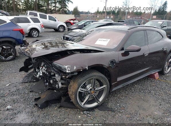 WP0CD2Y11PSA90299 2023 PORSCHE TAYCAN Brown Front view