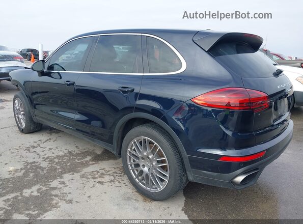 WP1AA2A20JKA05054 2018 PORSCHE CAYENNE Dark Blue Задняя левая четверть