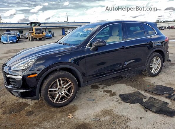WP1AA2A21HKA90299 2017 PORSCHE CAYENNE Black Vista tres cuartos delantera izquierda