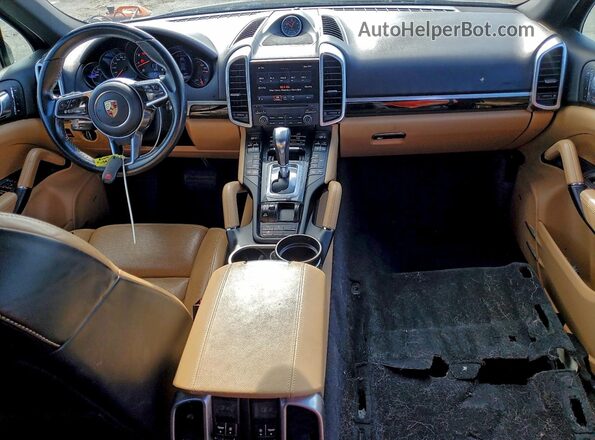 WP1AA2A21HKA90299 2017 PORSCHE CAYENNE Black Vista del salpicadero