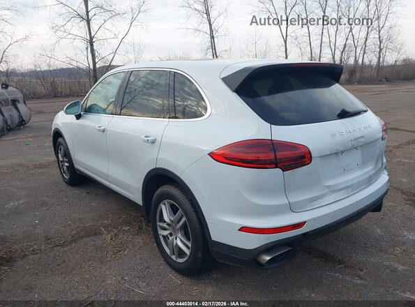 WP1AA2A23GLA09960 2016 PORSCHE CAYENNE Белый Задняя левая четверть