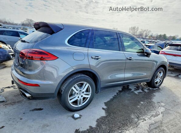 WP1AA2A26HKA92064 2017 PORSCHE CAYENNE Gray Задня права чверть