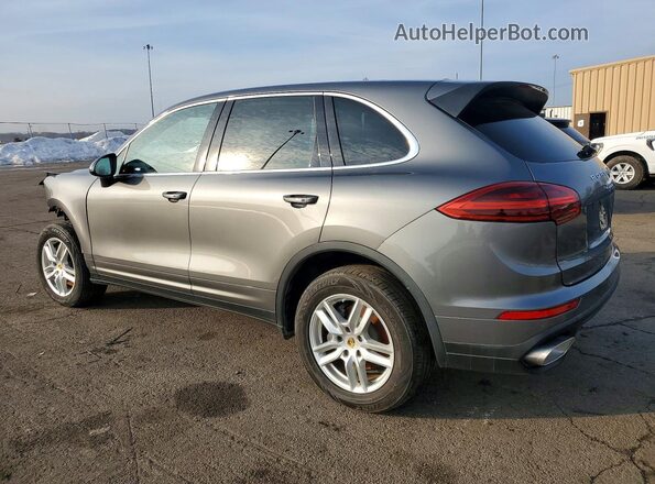 WP1AA2A27HKA91912 2017 PORSCHE CAYENNE Gray უკანა მარცხენა