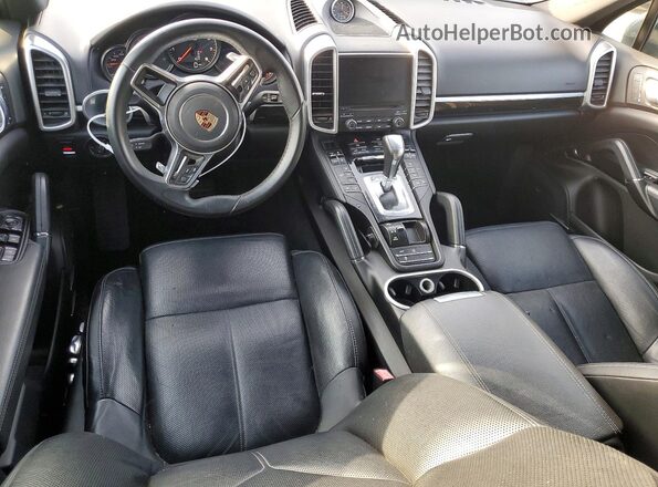 WP1AA2A27HKA91912 2017 PORSCHE CAYENNE Gray წინა პანელის ხედი