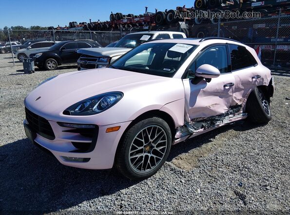 WP1AA2A51JLB16457 2018 PORSCHE MACAN Розовый Передняя левая четверть