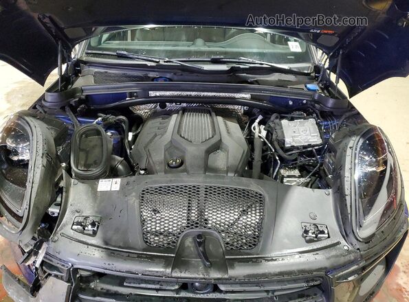 WP1AA2A51RLB04661 2024 PORSCHE MACAN Синий Вид подкапотного пространства