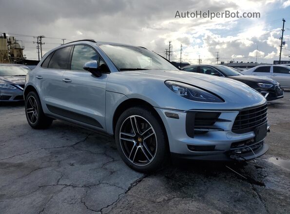 WP1AA2A54LLB06332 2020 PORSCHE MACAN Серебряный Передняя правая четверть