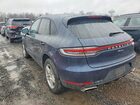 2021 Porsche Macan Синий vin: WP1AA2A55MLB04980