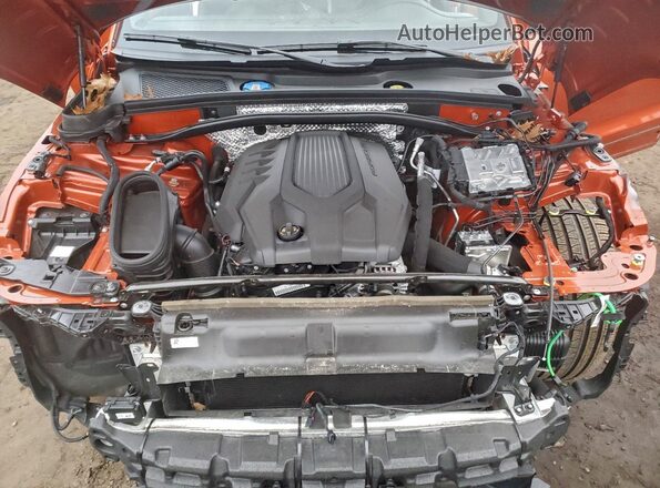 WP1AA2A55RLB11077 2024 PORSCHE MACAN Orange Widok wnętrza z tyłu