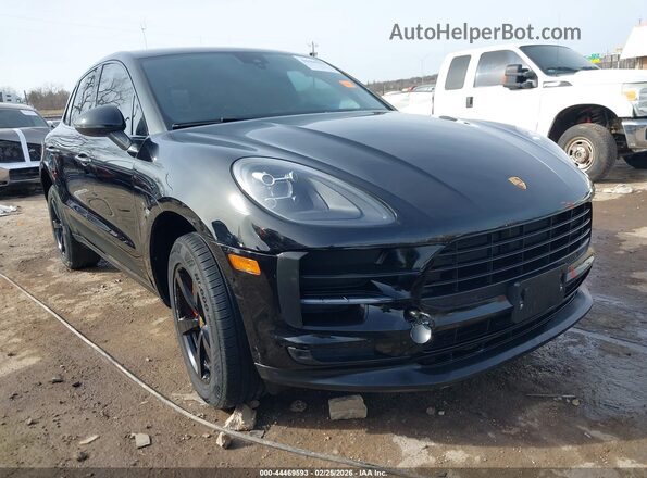 WP1AA2A56LLB09037 2020 PORSCHE MACAN Черный Передняя правая четверть