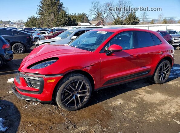 WP1AA2A56PLB15359 2023 PORSCHE MACAN Красный Передняя левая четверть