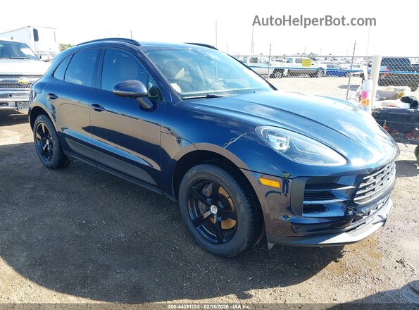 WP1AA2A57MLB07265 2021 PORSCHE MACAN Blue Przód prawy