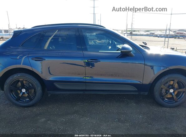 WP1AA2A57MLB07265 2021 PORSCHE MACAN Blue Widok wnętrza z tyłu