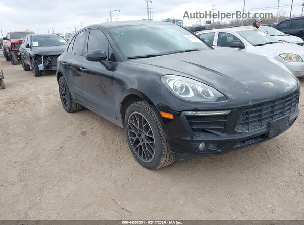 WP1AA2A58JLB19159 2018 PORSCHE MACAN Черный Передняя правая четверть