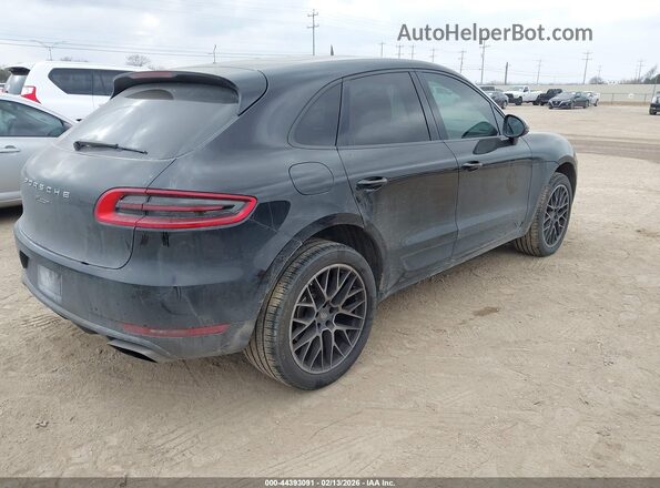 WP1AA2A58JLB19159 2018 PORSCHE MACAN Черный Задняя правая четверть