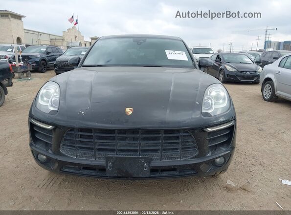 WP1AA2A58JLB19159 2018 PORSCHE MACAN Черный Вид задней части салона