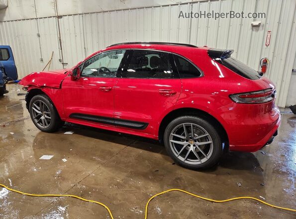 WP1AA2A58SLB13749 2025 PORSCHE MACAN Красный Задняя левая четверть