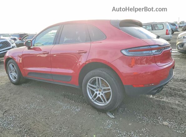 WP1AA2A59KLB06003 2019 PORSCHE MACAN Красный Задняя левая четверть