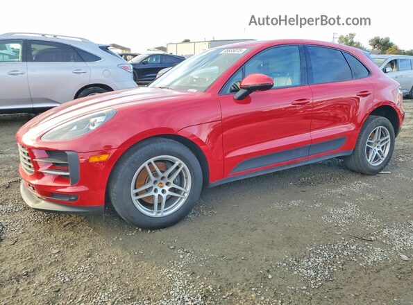 WP1AA2A59KLB06003 2019 PORSCHE MACAN Красный Передняя левая четверть