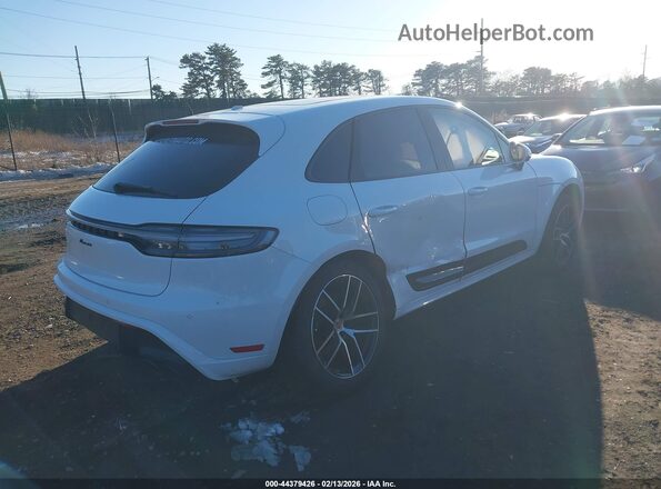 WP1AA2A59SLB10102 2025 PORSCHE MACAN Белый Задняя правая четверть