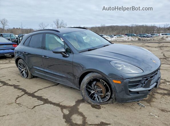 WP1AA2A5XPLB10844 2023 PORSCHE MACAN Charcoal Передня права чверть