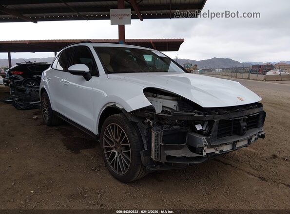 WP1AA2AY2NDA07225 2022 PORSCHE CAYENNE Белый Передняя правая четверть