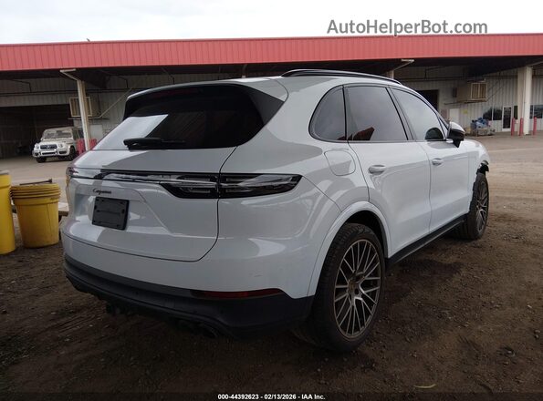 WP1AA2AY2NDA07225 2022 PORSCHE CAYENNE Белый Задняя правая четверть