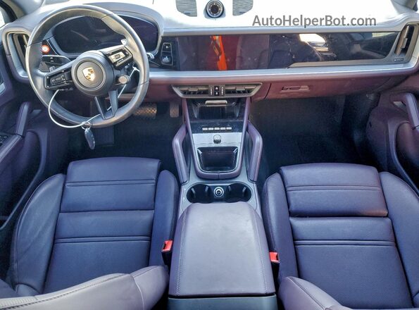WP1AA2AY2RDA13273 2024 PORSCHE CAYENNE Угольный Вид панели приборов