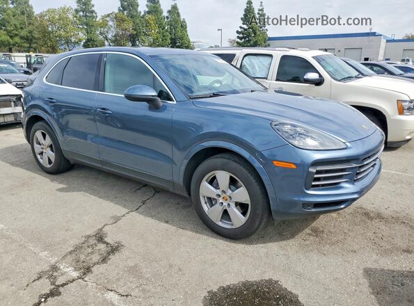 WP1AA2AY3KDA00912 2019 PORSCHE CAYMAN Синий Передняя правая четверть