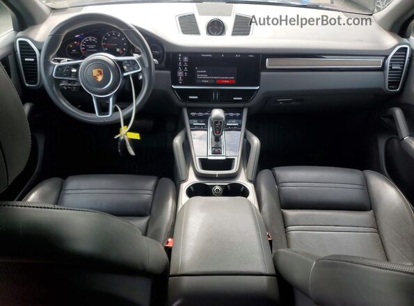 WP1AA2AY3KDA00912 2019 PORSCHE CAYMAN Синий Вид панели приборов