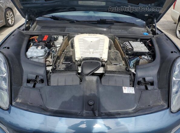 WP1AA2AY3KDA00912 2019 PORSCHE CAYMAN Синий Вид подкапотного пространства