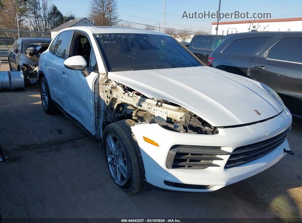 WP1AA2AY3KDA10002 2019 PORSCHE CAYENNE White Front right