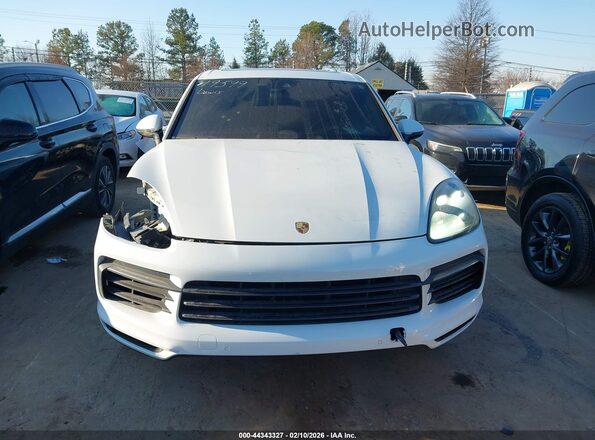 WP1AA2AY3KDA10002 2019 PORSCHE CAYENNE White Rear interior view