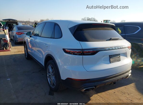 WP1AA2AY3KDA10002 2019 PORSCHE CAYENNE White Rear left