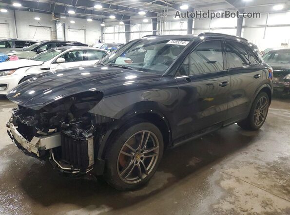 WP1AA2AY3LDA02192 2020 PORSCHE CAYENNE Черный Передняя левая четверть