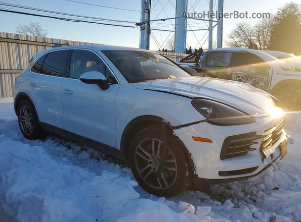 WP1AA2AY3PDA02487 2023 PORSCHE CAYENNE White Przód prawy