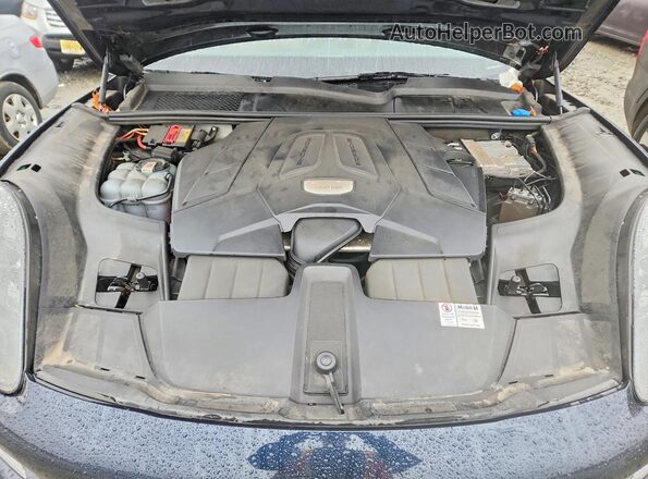 WP1AA2AY4KDA13135 2019 PORSCHE CAYENNE Синий Вид подкапотного пространства