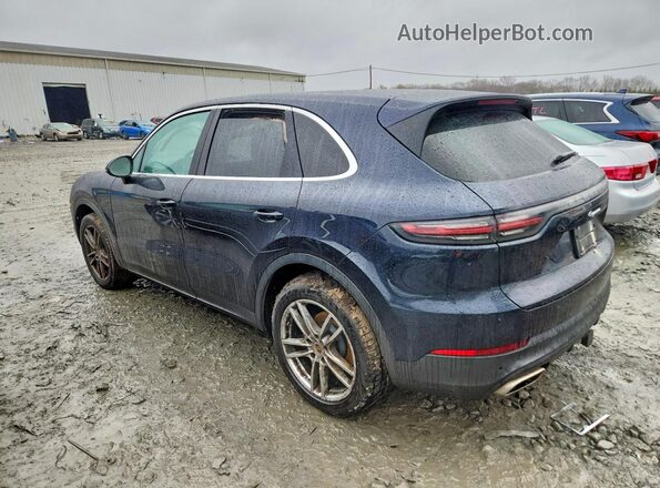 WP1AA2AY4KDA13135 2019 PORSCHE CAYENNE Синий Задняя левая четверть
