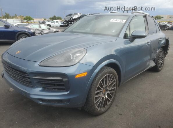 WP1AA2AY4LDA07479 2020 PORSCHE CAYENNE Blue Przód lewy