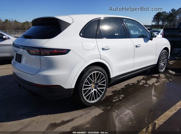 WP1AA2AY4PDA00196 2023 PORSCHE CAYENNE White უკანა მარჯვენა