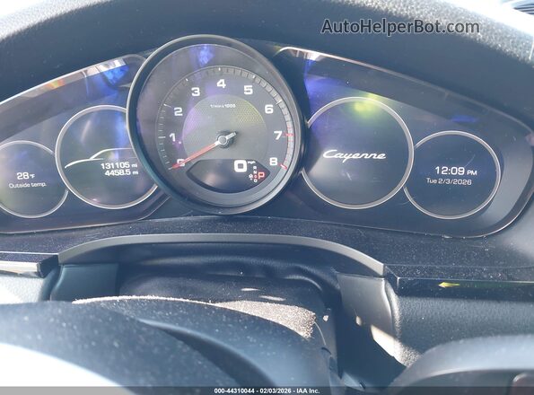 WP1AA2AY5KDA06467 2019 PORSCHE CAYENNE Black Widok tylnych siedzeń