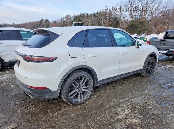 WP1AA2AY5KDA07764 2019 PORSCHE CAYENNE Белый Задняя правая четверть