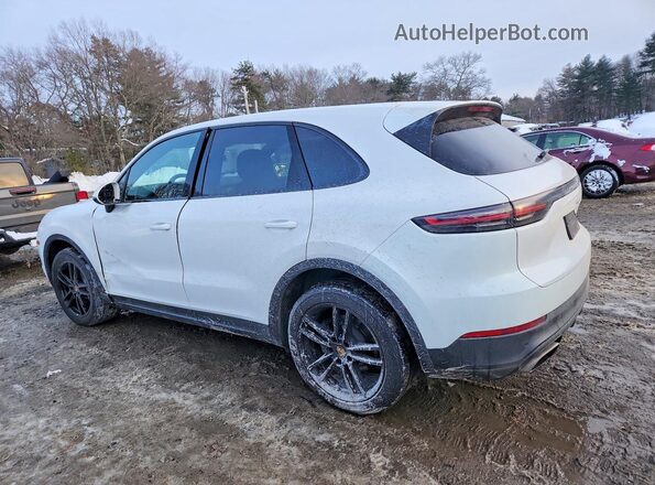 WP1AA2AY5KDA07764 2019 PORSCHE CAYENNE Белый Задняя левая четверть